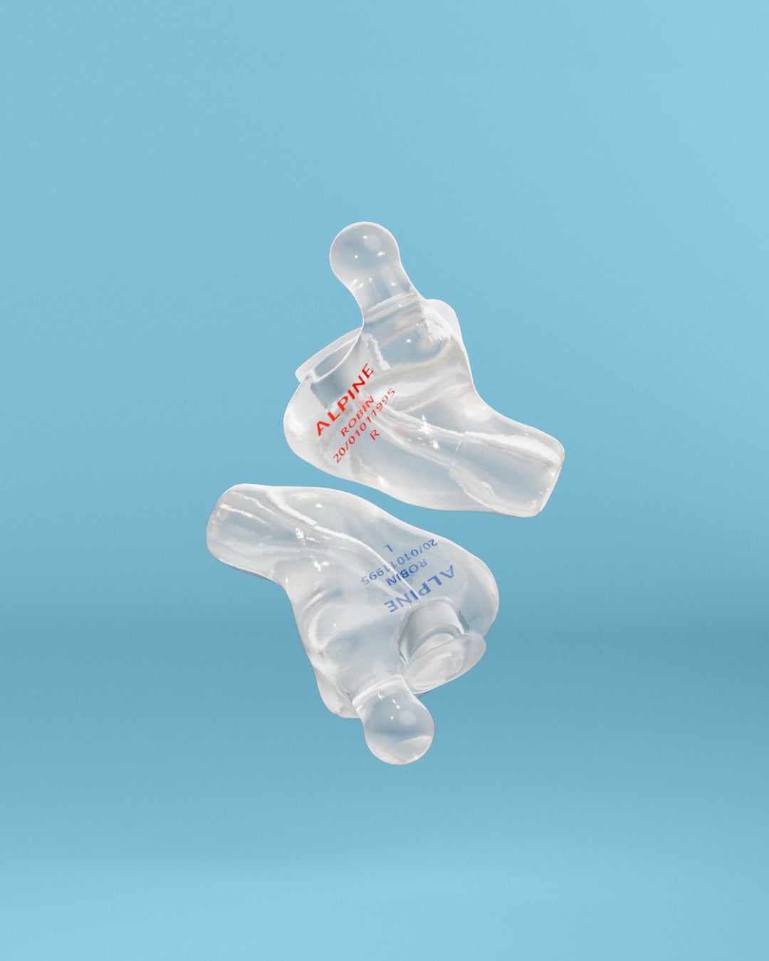 Bouchons d’oreilles Alpine MusicSafe Sur Mesure 4D transparent